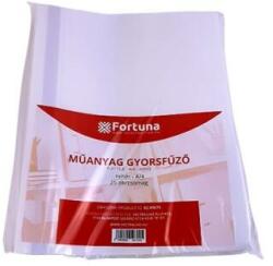 Fortuna Gyorsfűző FORTUNA műanyag fehér 25 db/csomag (FO00085) - fotoland