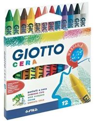 GIOTTO Zsírkréta GIOTTO Cera kerek hegyezett 12 színű (281200) - fotoland