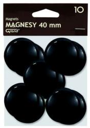 Grand Táblamágnes GRAND 40 mm fekete 10 darabos (130-1700) - fotoland