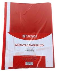 Fortuna Gyorsfűző FORTUNA műanyag piros 25 db/csomag (FO00089) - fotoland