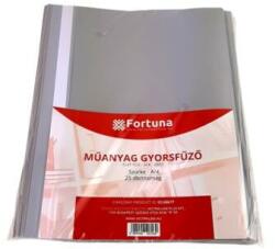 Fortuna Gyorsfűző FORTUNA műanyag szürke 25 db/csomag (FO00094) - fotoland