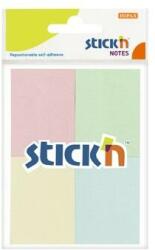 Stick n Öntapadó jegyzettömb STICK`N 38x51mm pasztell mix 4x50 lap (21090) - fotoland