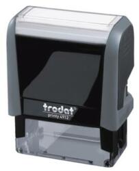 Trodat Bélyegző TRODAT Printy 4.0 4912 eco-szürke ház fekete párna (4912SZ/F) - fotoland