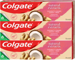 Colgate Natural Extracts Coconut Extract 3x75 ml