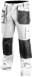 NEO TOOLS Spodnie robocze, biaĹe, rozmiar S/48 (TOP-81-120-S)