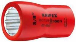 KNIPEX 98 37 1/2" Dugókulcsbetét (kettős hatlap) 3/8"-os belső négyszöggel 45 mm (98 37 1 2)