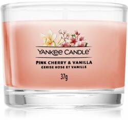 Yankee Candle Pink Cherry & Vanilla lumânare votiv glass 37 g