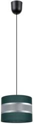 BELIS Lustră pe cablu CORAL 1xE27/60W/230V d. 20 cm verde (BE0658)