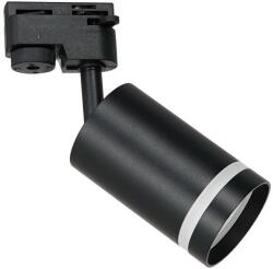 MILAGRO Spot pentru sistem pe șină PIPE 1xGU10/25W/230V negru (MI1866)