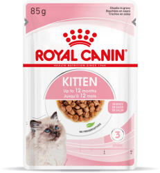 Royal Canin 12x85g Royal Canin Kitten szószban nedves macskatáp
