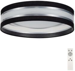 BELIS Plafonieră LED dimabilă SMART CORAL LED/24W/230V neagră/argintie + telecomandă (BE0519)