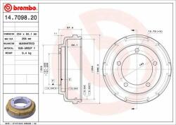 BREMBO Tambur frana BREMBO 14.7098. 20