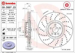 BREMBO Disc frana BREMBO PRIME LINE - Composite 09. D897.23 (09.D897.23)