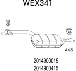 QWP Toba esapamet intermediara QWP WEX341