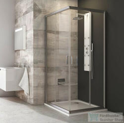 RAVAK BLIX BLRV2-90 90x90 cm-es sarokbelépős zuhanykabin, Szatén+transparent 1LV70U00Z1 (1LV70U00Z1)