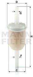Mann-filter filtru combustibil MANN-FILTER WK 31/2 (10) (WK 31/2 (10)) - automobilus