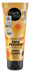 Organic Shop Delicate arcpeeling sárgabarackkal és tejsavval - 75 ml (kifutó)