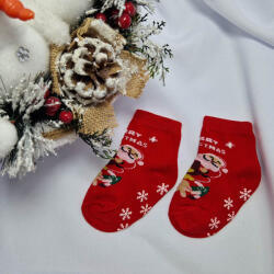 Aura Via Mikulásos-Karácsonyi BABA zokni 0-12 hó 34947
