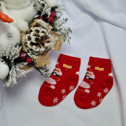 Aura Via Mikulásos-Karácsonyi BABA zokni 0-12 hó 34943