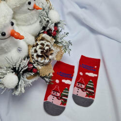 Aura Via Mikulásos-Karácsonyi BABA zokni 0-12 hó 34927