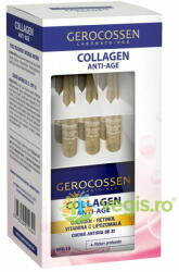 GEROCOSSEN Set Collagen Anti-Age 6 fiole x 2ml + Crema Antirid de Zi 50ml