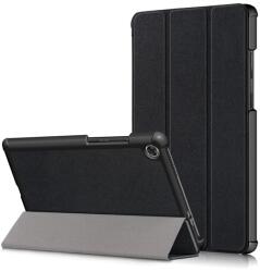 Gigapack Tok álló, bőr hatású (FLIP, oldalra nyíló, TRIFOLD asztali tartó funkció) FEKETE Lenovo Tab M8 (TB-8505F) WIFI, Lenovo Tab M8 (TB-8505X) LTE (GP-92996)