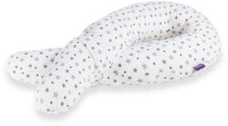 Träumeland Perna pentru bebelusi Cuddly Nest Grey Stars - bekid