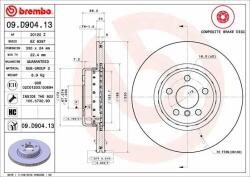 BREMBO féktárcsa BREMBO 09. D904.13 (09.D904.13)
