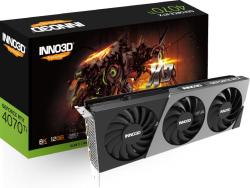 Inno3D GeForce RTX 4070 Ti X3 12G GDDR6X (N407T3-126X-186148N)