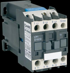 Elmark Mágneskapcsoló kontaktor LP1-D3210 32A 24V DC (23328)