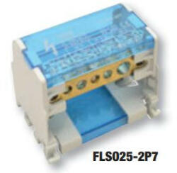 Tracon Moduláris elosztóblokk nyitható fedéllel 2P7 (FLSO25-2P7)