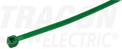 Tracon Normál kábelkötegelő 203×3, 6mm, zöld (170Z)