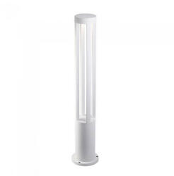 V-TAC Kerti LED állólámpa (10W/450lm) 80 cm, természetes fehér, fehér színű (20581)