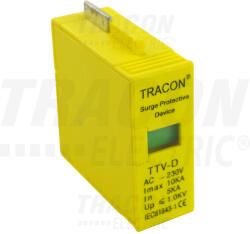 Tracon Túlfeszültségvédő betét, 2. -es típus 5kA (TTV-DM5) - vilagitasok