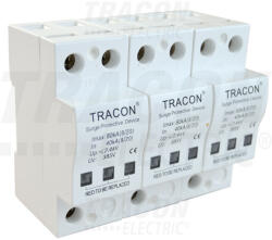 Tracon Túlfeszültségvédő készülék, 2. -es típus 40kA, 3P (TTV-B340) - vilagitasok