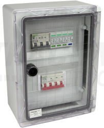 Tracon Túlfeszültség-védelmi doboz fotovoltaikus rendszerekhez 330×250×130mm, IP65 400V 10A (SPBPV310)