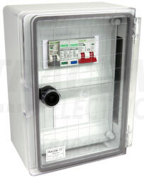 Tracon Túlfeszültség-védelmi doboz fotovoltaikus rendszerekhez 280×210×130mm, IP65 230V 16A (SPBPV116)