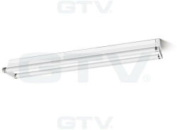 GTV EVG szabadon sugárzó fénycsöves lámpatest 2x18W IP20 (GTV-OS-OSE218-00)