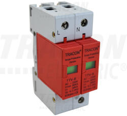 Tracon Túlfeszültségvédő készülék, 2. -es típus 30kA, 2P (TTV-B230) - vilagitasok