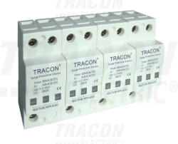 Tracon Túlfeszültségvédő készülék, 2. -es típus 40kA, 4P (TTV-B440) - vilagitasok