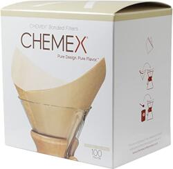 CHEMEX Filtre de hartie Chemex - BROWN - Square - 100buc
