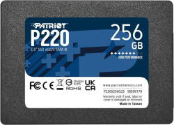 Patriot P220 2.5 256GB SATA3 (P220S256G25)