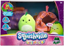 Jazwares Squishville mini Squishmallow plüss játékkészlet Kemping (SQM0057D-3)