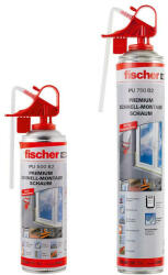 Fischer PU 1/500 B3 H egykomponensű pisztolyhab sárga 500 ml (45320)