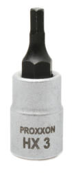 PROXXON Rátűzőkulcs - crowa+bit 1/4" Imbusz HX3 Proxxon (23.743)