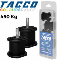 VECAMCO TACCO 9898-040 (450kg) 4db/csomag fekete Klíma kültéri rezgéscsillapító gumibak (9898-040)