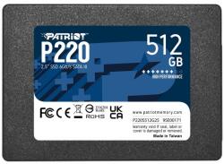Patriot P220 2.5 512GB SATA3 (P220S512G25)