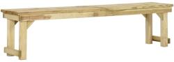 vidaXL Bancă de grădină, 180 cm, lemn de pin tratat (318414)