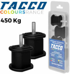 VECAMCO TACCO 9898-040 (450kg) 4db/csomag fekete Klíma kültéri rezgéscsillapító gumibak (9898-040) - brs