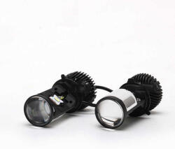 AES Car Parts Bec moto LED cu lupă H4 - AES (2020-H4AES)